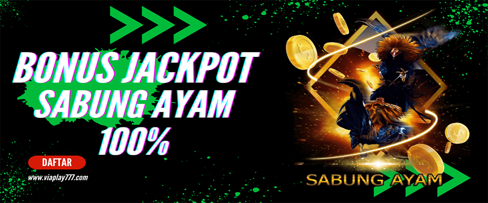 Promo Bonus Jackpot 100% Win Beruntun