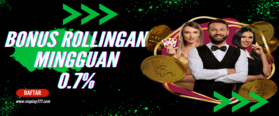 Bonus Rollingan Mingguan Casino